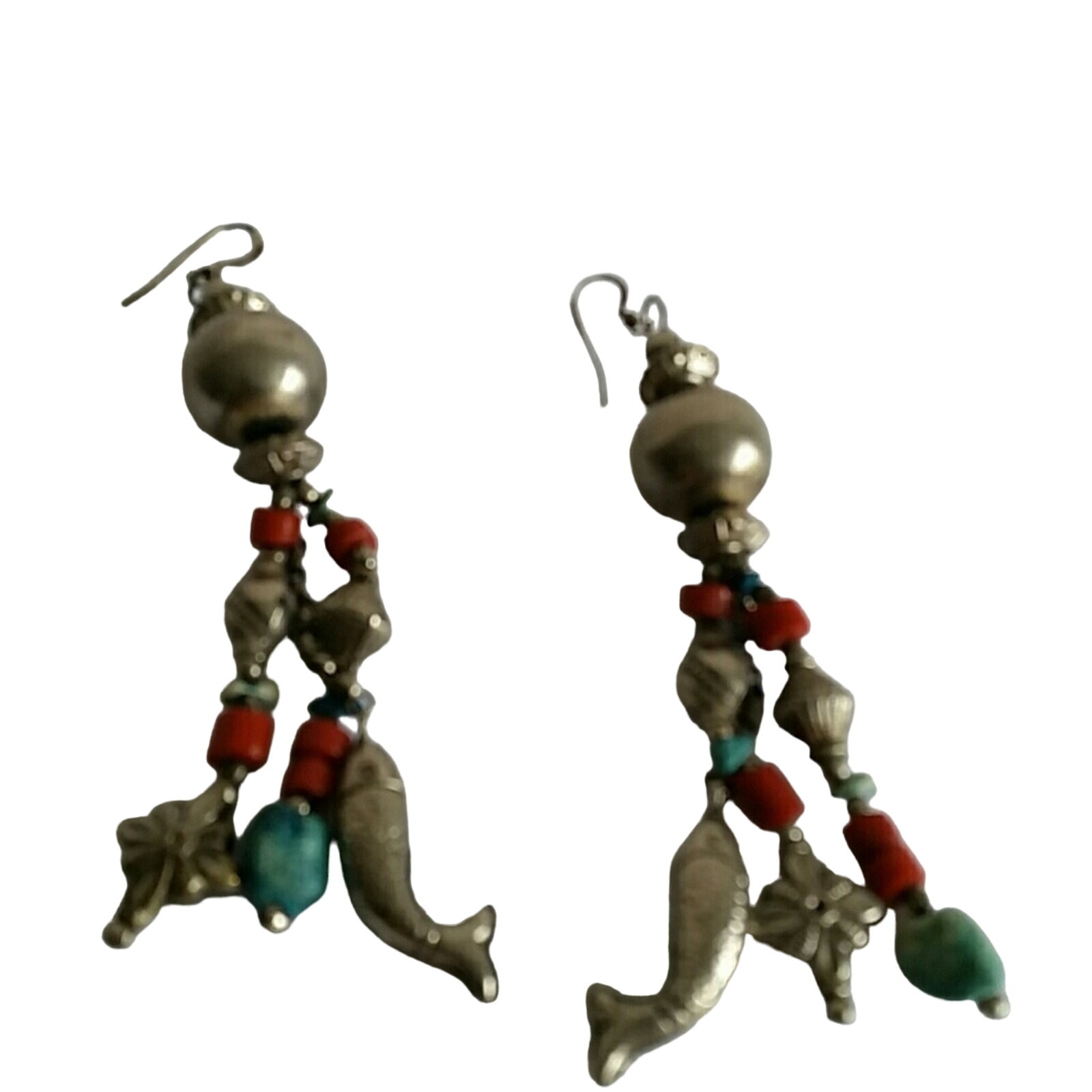 Pureunique Silver Fish Earrings. 6